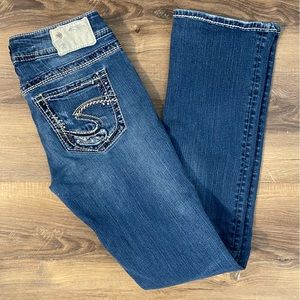 Silver Suki Blue Jeans